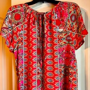 SHEIN floral print top